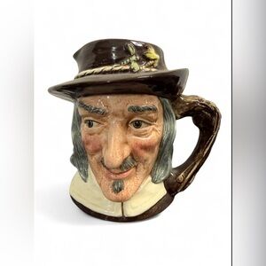 Royal Doulton 1953 Vintage Compleat Angler Izaak Walton D6404 Toby Jug Mug